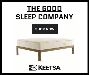 The Keetsa bed, mattress and frame in a picture with a white background