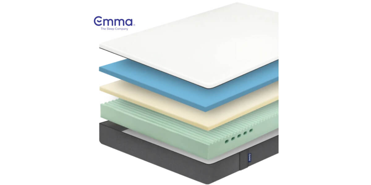 Emma mattress layers