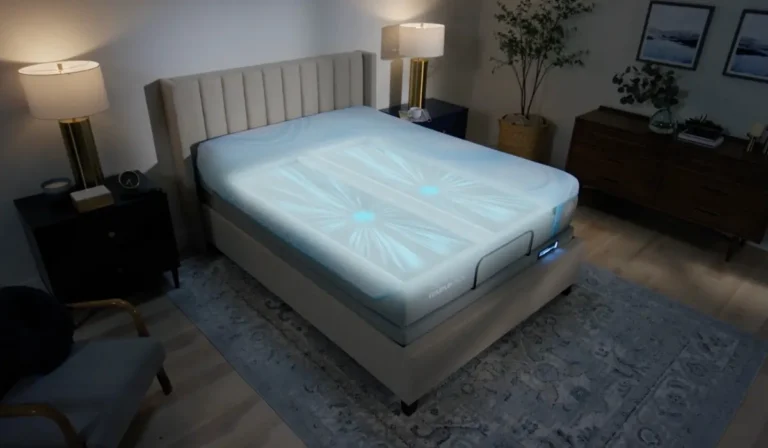 The TEMPUR-ActiveBreeze Smart Bed cooling setting