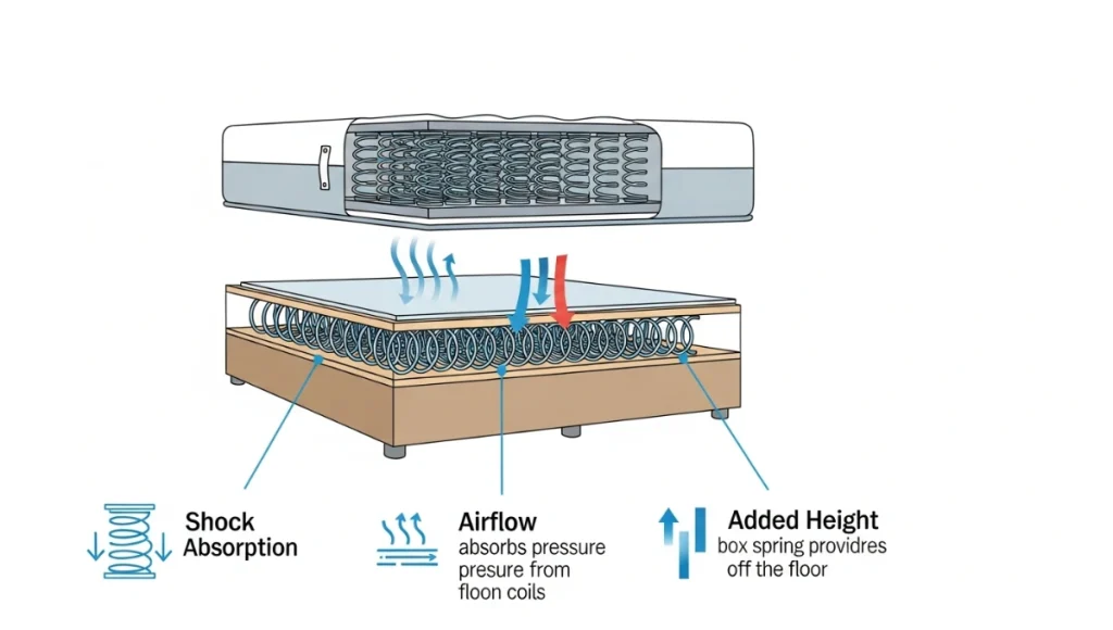 Benefits of a box spring for your mattress