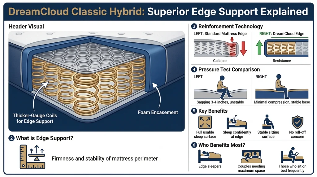 Edge support of the Classic hybrid