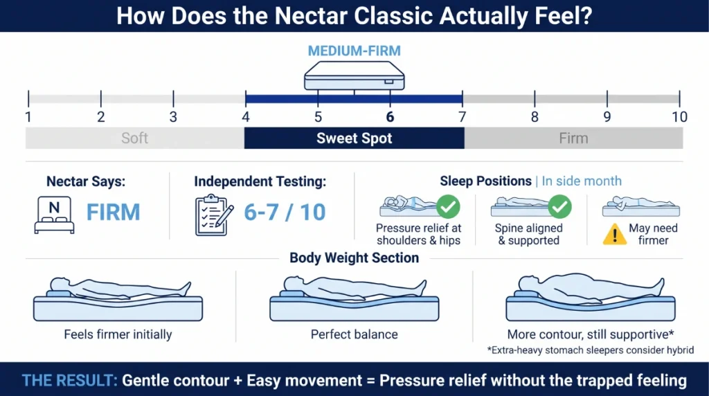 How the Nectar Classic feels