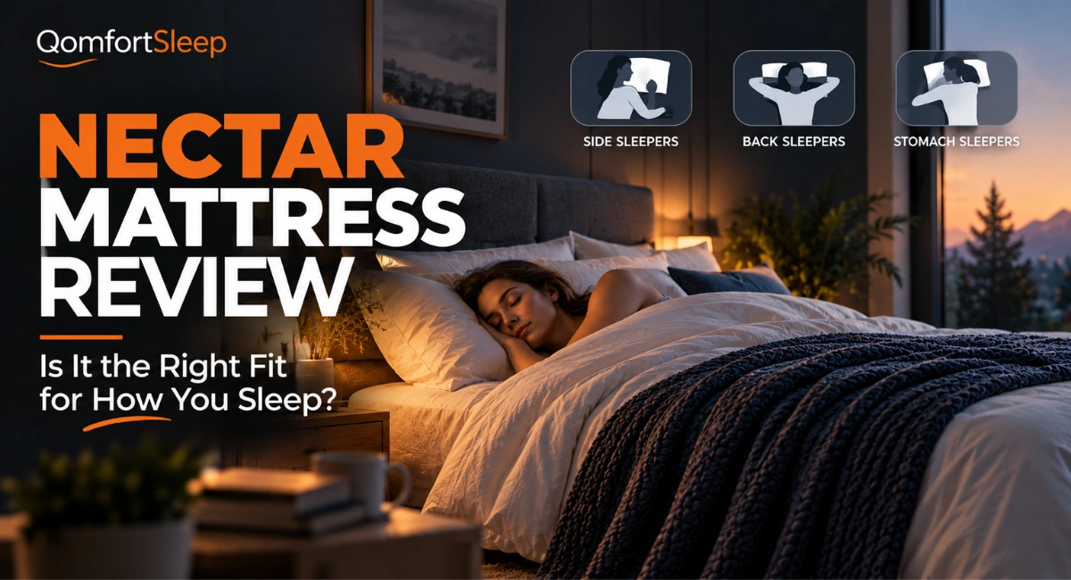 Review of the Nectar Classic mattress and the best sleeping positions