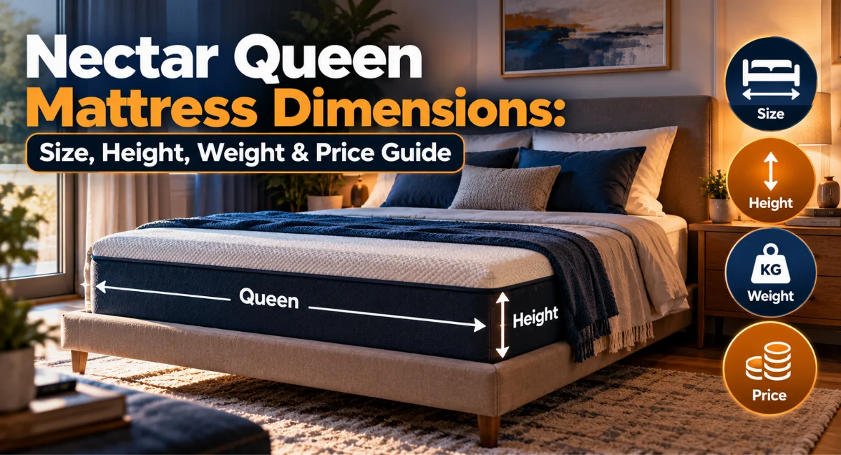 More detailed info on the nectar queen mattress dimensions that are essential to know