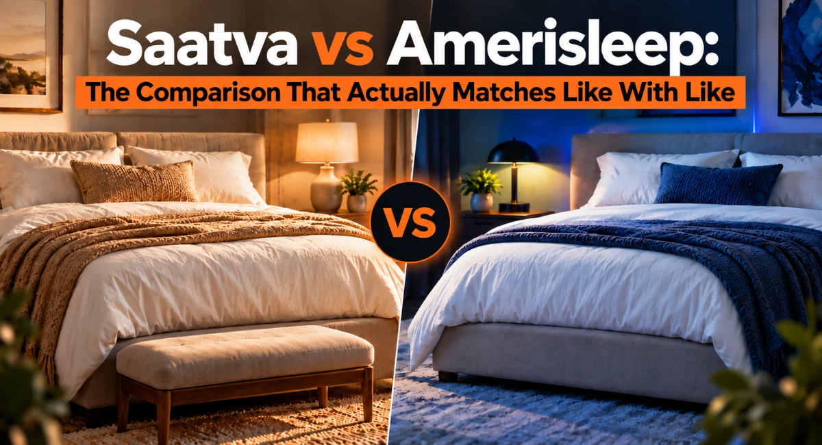 Comparing Saatva vs Amerisleep to find the best fit.